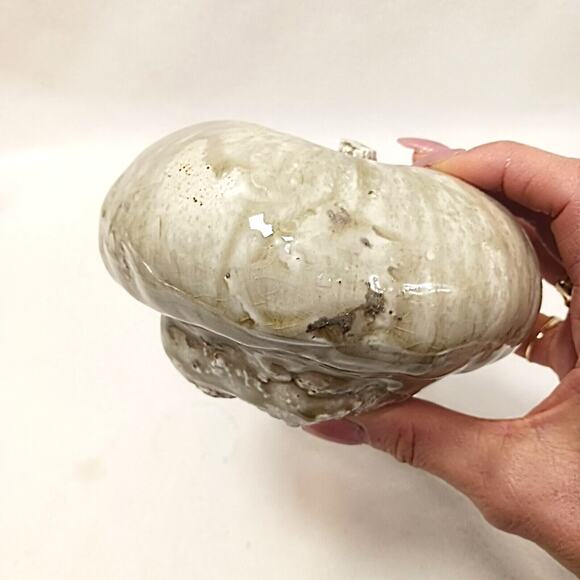 Realistic Ceramic GOURD ugly Pumpkin Art Glaze Kitsch Decor Thanksgiving Kitchen - Picture 11 of 14